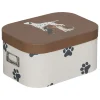 Niños atmosphera4kids Almacenamiento>Caja de almacenaje cartón de perros