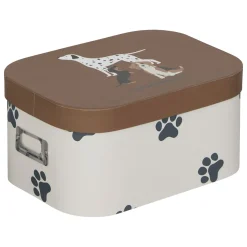 Niños atmosphera4kids Almacenamiento>Caja de almacenaje cartón de perros