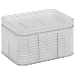 5five Accesorios De Lavabo>Caja de almacenaje con 6 separaciones 9x15.3x11cm