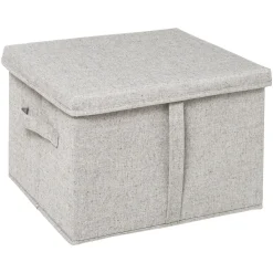 5five Cajas De Almacenamiento Y Organizadores>Caja De Almacenaje Con Tapa 35X31X25