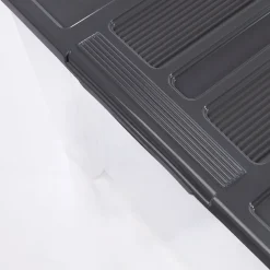 Caja Múltiple>Caja De Almacenaje C/Tapa Gris 70L