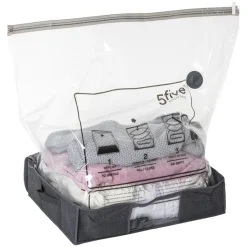 5five Cajas De Almacenamiento Y Organizadores>Caja De Almacenaje De Tela Al Vacío M