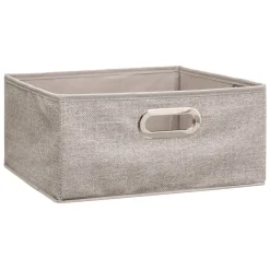 5five Cajas De Almacenamiento Y Organizadores>Caja De Almacenaje De Tnt Beige 31x15Cm