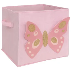 Niños atmosphera4kids Almacenamiento>Caja de almacenaje FORET ENCHANTEE rosa 29cm