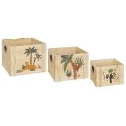 Niños atmosphera4kids Almacenamiento>Caja De Almacenaje Jungle Tamaño 2/3