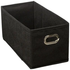 5five Cajas De Almacenamiento Y Organizadores>Caja De Almacenaje Rgmt Negra 15x31x15