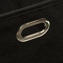 5five Cajas De Almacenamiento Y Organizadores>Caja De Almacenaje Rgmt Negra 15x31x15