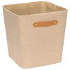 5five Cajas De Almacenamiento Y Organizadores>Caja de almacenaje ROUNDY beige 31x31cm
