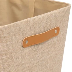 5five Cajas De Almacenamiento Y Organizadores>Caja de almacenaje ROUNDY beige 31x31cm