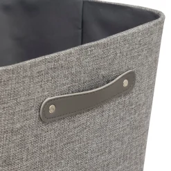 5five Cajas De Almacenamiento Y Organizadores>Caja de almacenaje ROUNDY gris 31x31cm