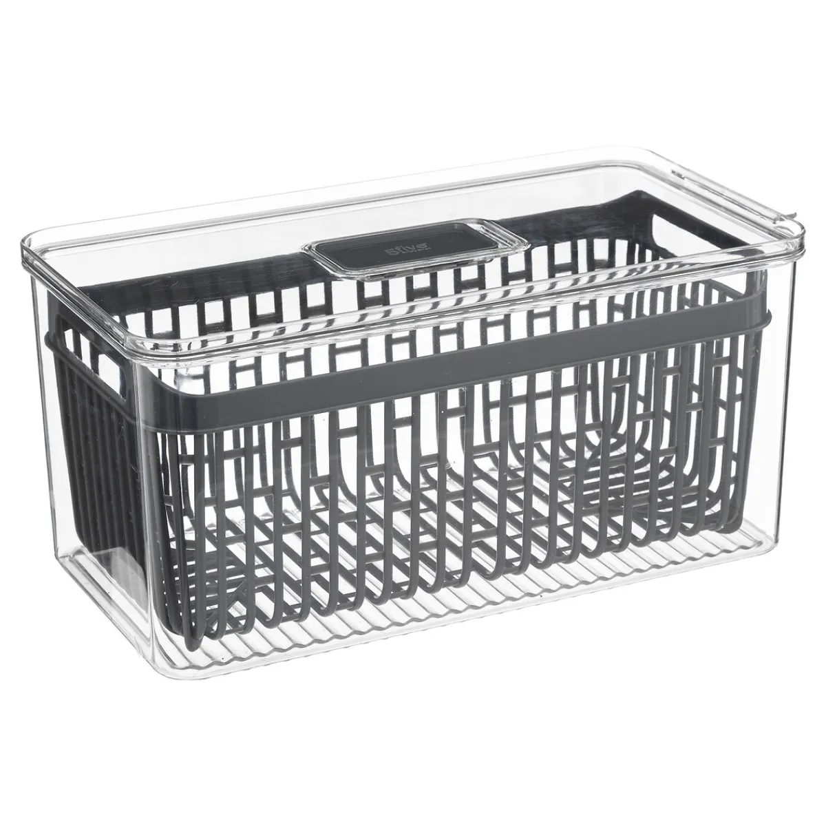 Cajas Y Frascos>Caja de almacenamiento apilable 16.4x15x32.5cm