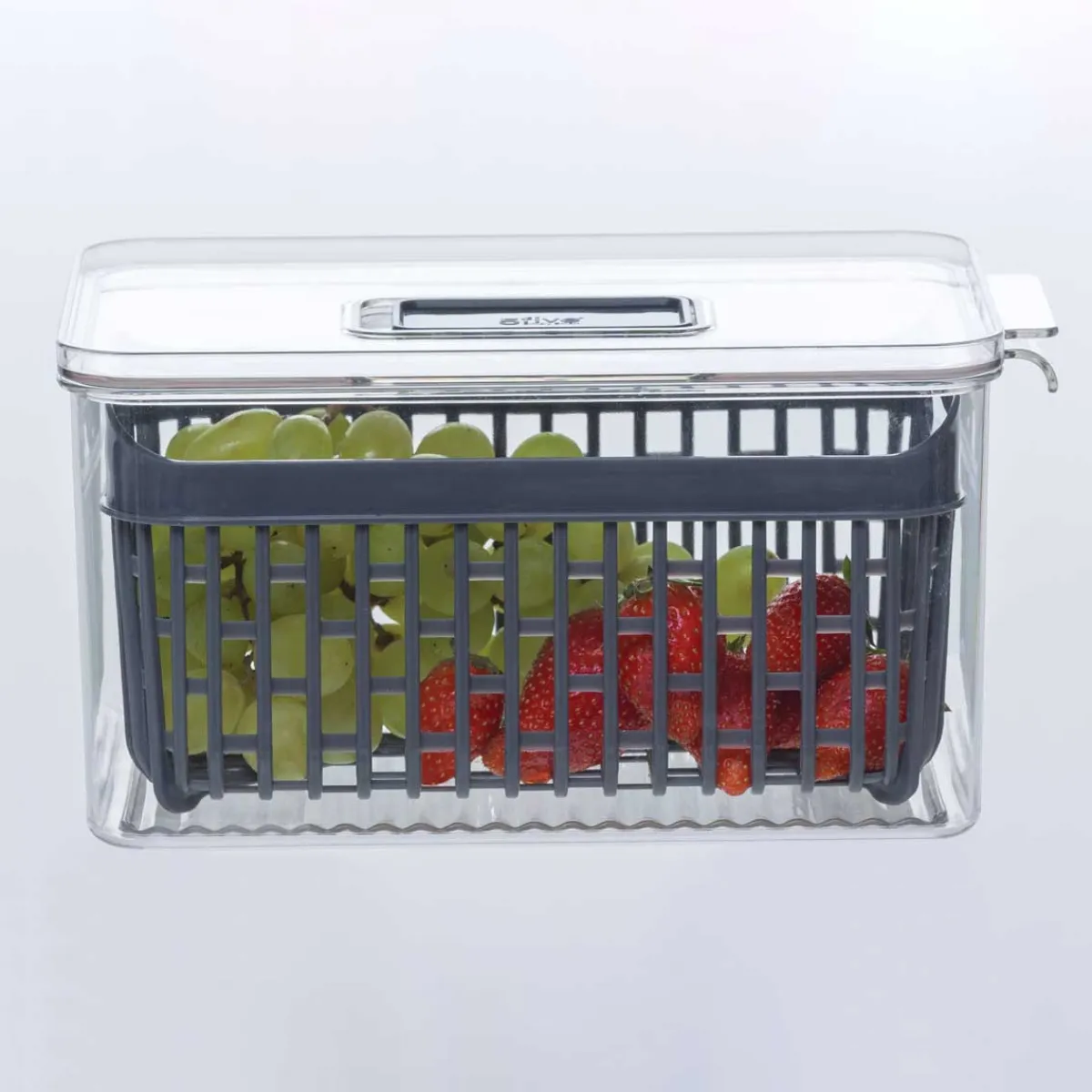 Cajas Y Frascos>Caja de almacenamiento apilable 15.5x12x24cm