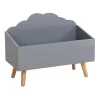 Niños atmosphera Almacenamiento>Caja de juguetes NUBE gris