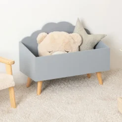 Niños atmosphera Almacenamiento>Caja de juguetes NUBE gris