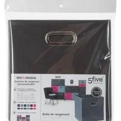 5five Cajas De Almacenamiento Y Organizadores>Caja De Tnt Gris 31x31Cm