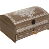 atmosphera Accesorios>Caja decorativa marrón 25cm