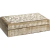 atmosphera Accesorios|Estilo Étnico>Caja Decorativa Tamaño 2/2 25x17.5x7.5Cm