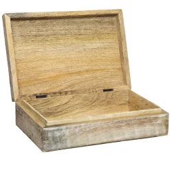 atmosphera Accesorios|Estilo Étnico>Caja Decorativa Tamaño 2/2 25x17.5x7.5Cm
