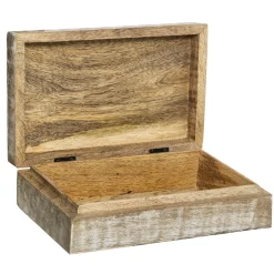 atmosphera Accesorios|Estilo Étnico>Caja Decorativa Tamaño 1/2 21x13x6Cm