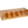 secret d'gourmet Cajas Y Frascos>Caja Para Té C/5 Compartimentos