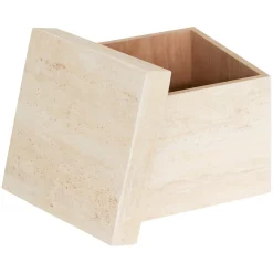 atmosphera Cestas Y Baúles>Caja Tamaño 3/3 TINEO beige 34cm