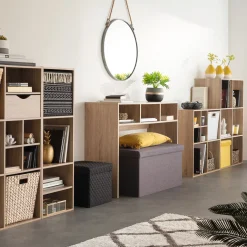 5five Cajas De Almacenamiento Y Organizadores>Caja Étnica Tnt Con Pompones 31x31Cm