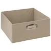 5five Cajas De Almacenamiento Y Organizadores>Caja Tnt Beige 31x15Cm