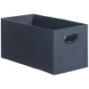 5five Cajas De Almacenamiento Y Organizadores>Caja Tnt Gris Antracita 15x31Cm