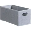5five Cajas De Almacenamiento Y Organizadores>Caja Tnt Gris Claro 15x31Cm