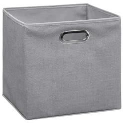 5five Cajas De Almacenamiento Y Organizadores>Caja Tnt Gris Claro 31x31Cm