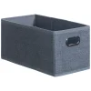 5five Cajas De Almacenamiento Y Organizadores>Caja Tnt Gris Oscuro 15x31Cm
