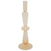 atmosphera Portavelas Y Candelabros>Candelabro Bulles Amarillo 29.7cm