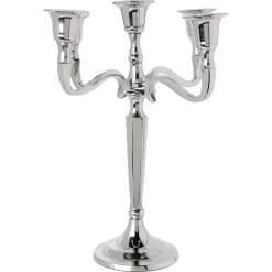 atmosphera Portavelas Y Candelabros|Estilo Contemporaneo>Candelabro De Metal Para 5 Velas 27Cm