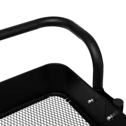 5five Carros De Soporte>Carrito cocina BLACK EDITION negro de metal