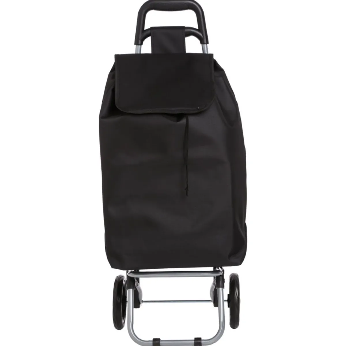 Carros De Soporte>Carro de La Compra Negro