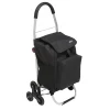 5five Auxiliares De Limpieza>Carro De La Compra Plegable Negro