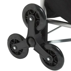 5five Auxiliares De Limpieza>Carro De La Compra Plegable Negro