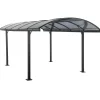 hespéride Pérgolas>Cenador BELIZE grafito 5x3m
