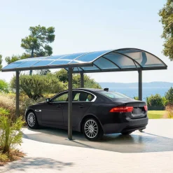 hespéride Pérgolas>Cenador BELIZE grafito 5x3m