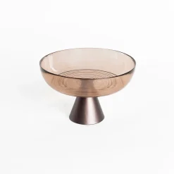 Accesorios>Centro de mesa con pie OSLO de vidrio