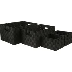 5five Cestas De Almacenamiento>Cesta De Almacenaje Color Negro