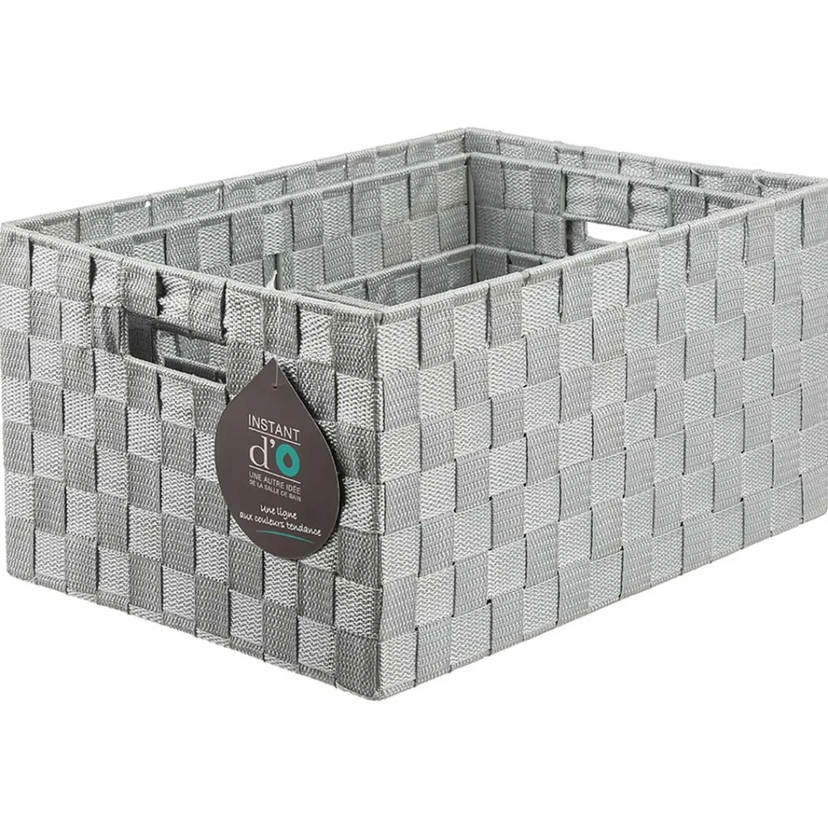 5five Cestas De Almacenamiento>Cesta De Almacenaje Color Gris