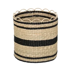 atmosphera Cestas Y Baúles>Cesta De Rafia Tam. 1/2 29.5x29.5x29.5Cm