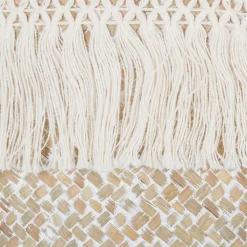 atmosphera Cestas Y Baúles|Estilo Étnico>Cesta Decorativa Ete C/Flecos 26x23Cm