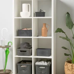 Accesorios De Almacenamiento>Cesta Gris Pixel 16L