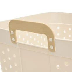 5five Cestas Para La Ropa Sucia>Cesta para ropa sucia CLAY blanca 74L