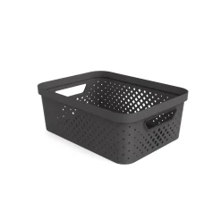 Accesorios De Almacenamiento>Cesta Pixel Gris 11L