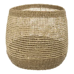 atmosphera Cestas Y Baúles|Estilo Étnico>Cesta Redonda Ajoure Tamaño 3/3 43x43Cm