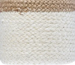 atmosphera Cestas Y Baúles|Estilo Étnico>Cesta Seagrass De Yute Tam.2/3 12x15Cm