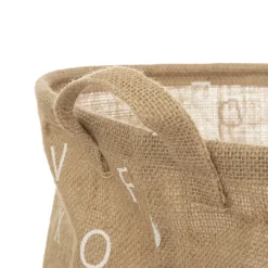 Niños atmosphera4kids Almacenamiento>Cesto Almacenaje Yute C/Asas 49x35x49Cm